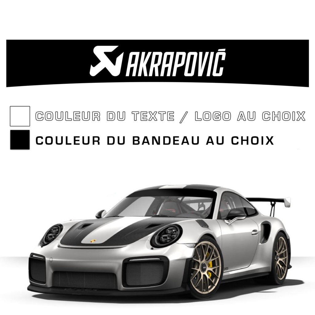 Bandeau Akrapovic