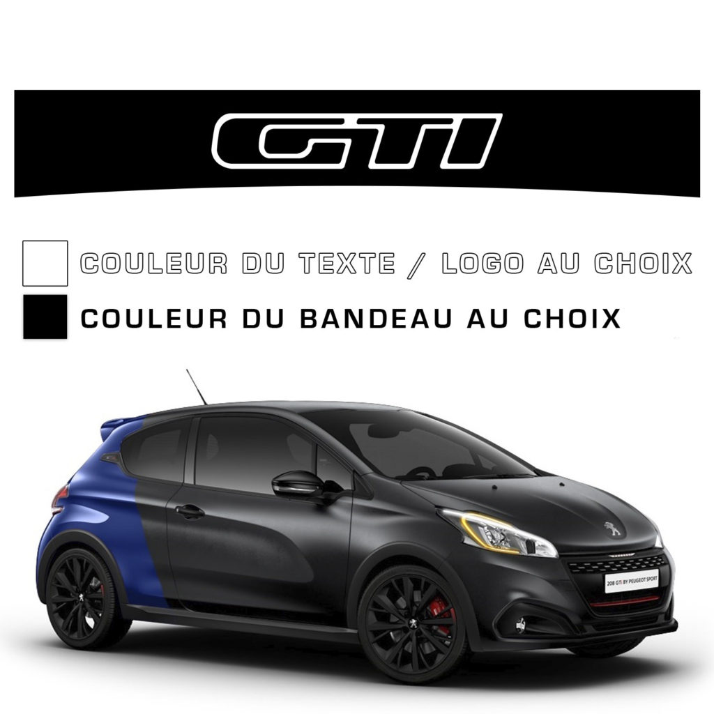 Bandeau Peugeot GTI
