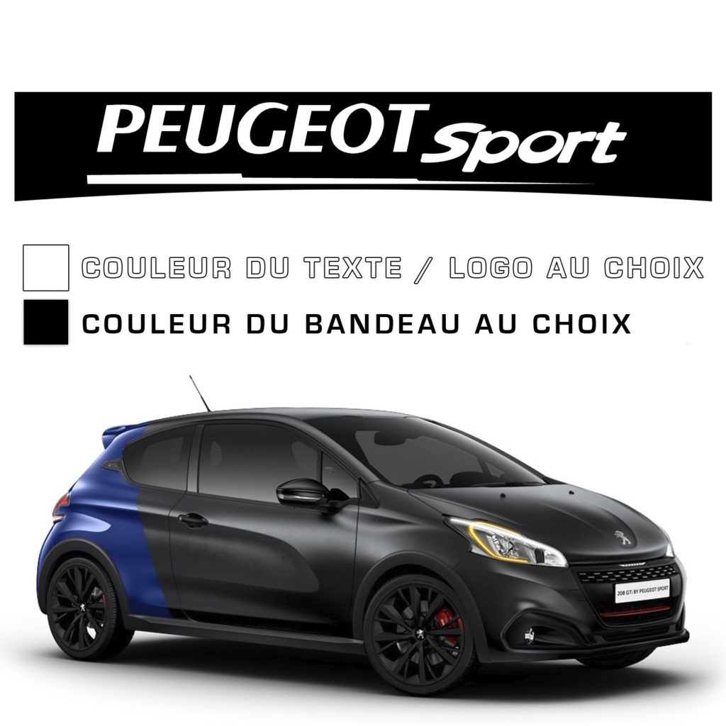 Bandeau Peugeot Sport