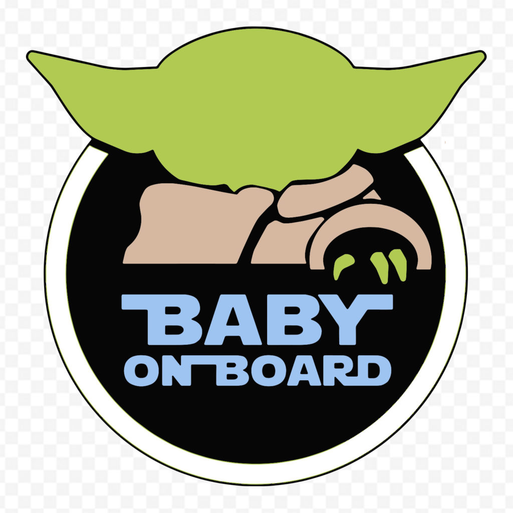 Baby Yoda On Board