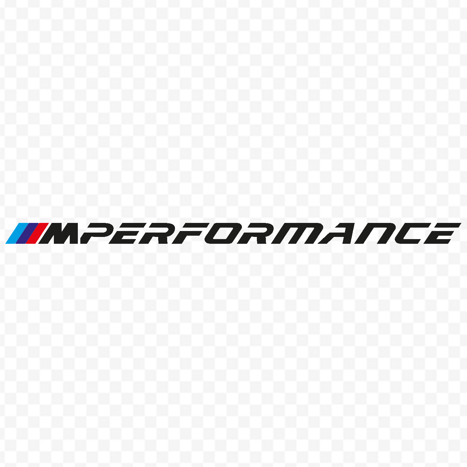 BMW M-Performance Gloss Black Fender Emblem Badge (1-Pack) – OEM Style