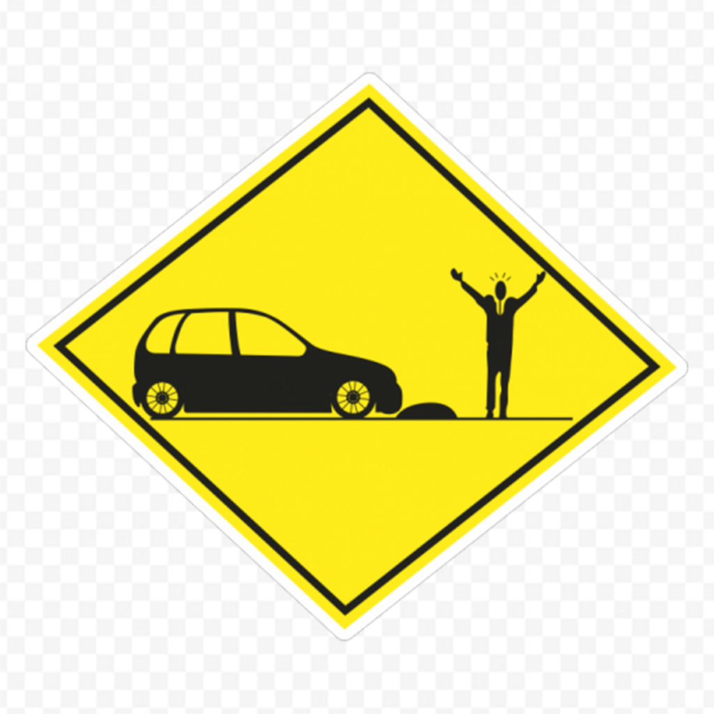 Caution Low