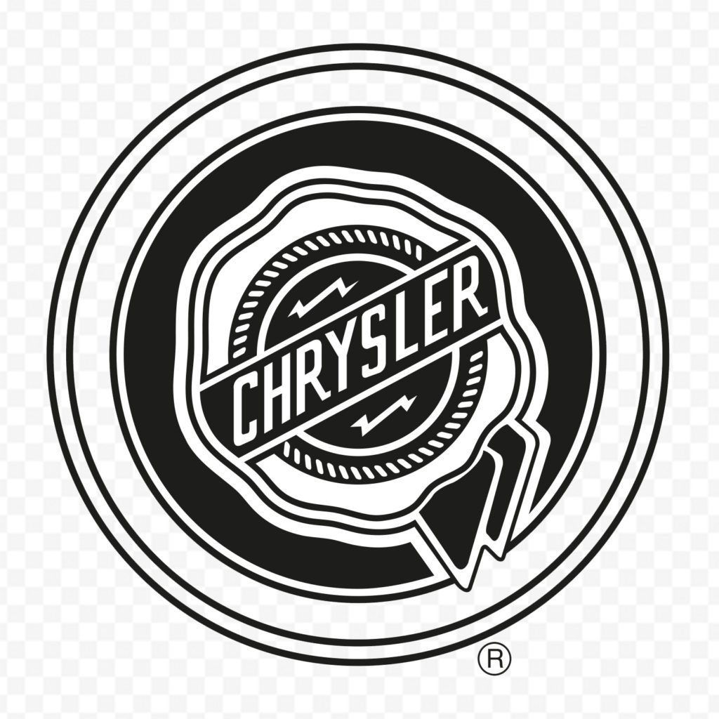 Chrysler Embleme Noir Et Blanc