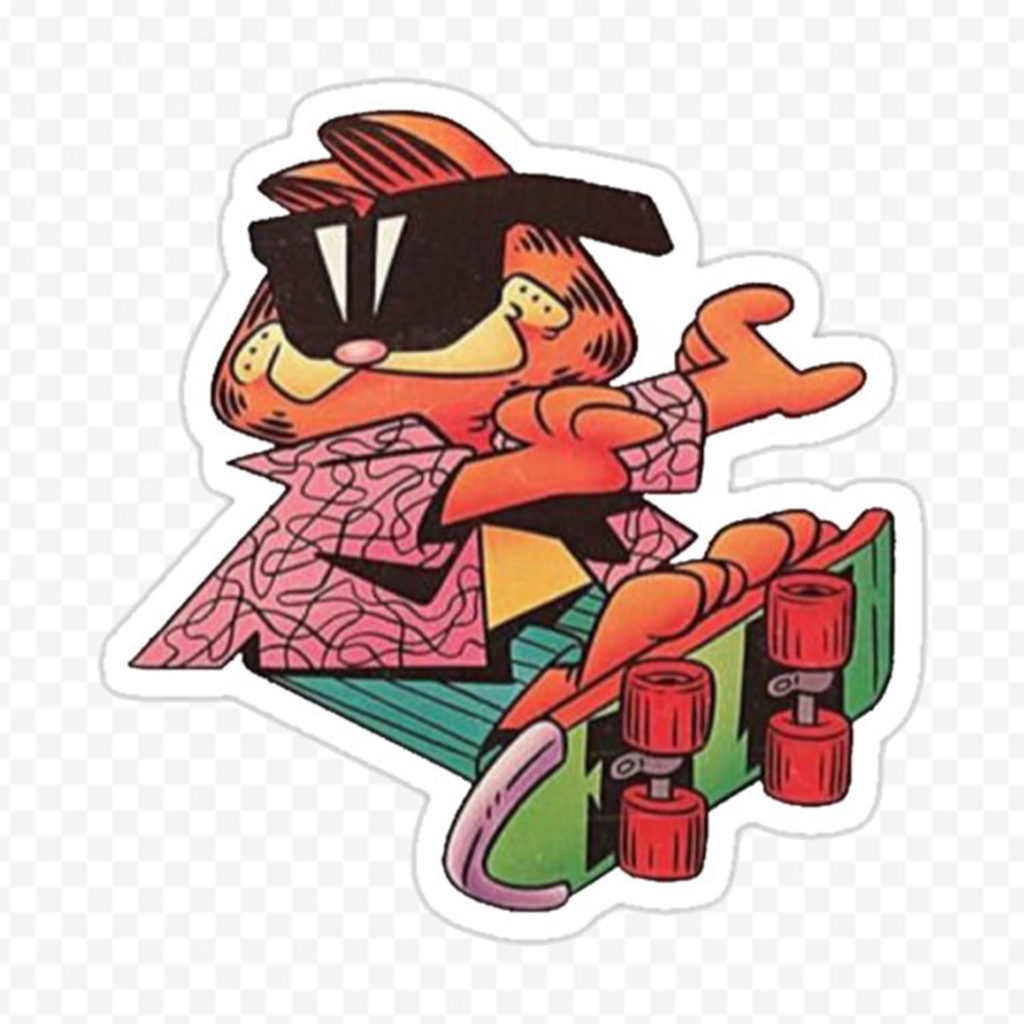 Garfield Skateboard