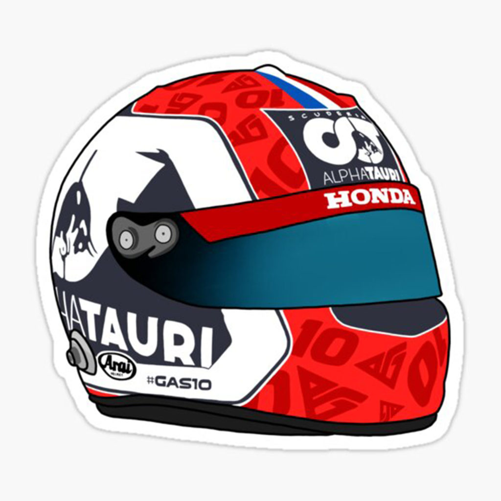 Gasly Casque