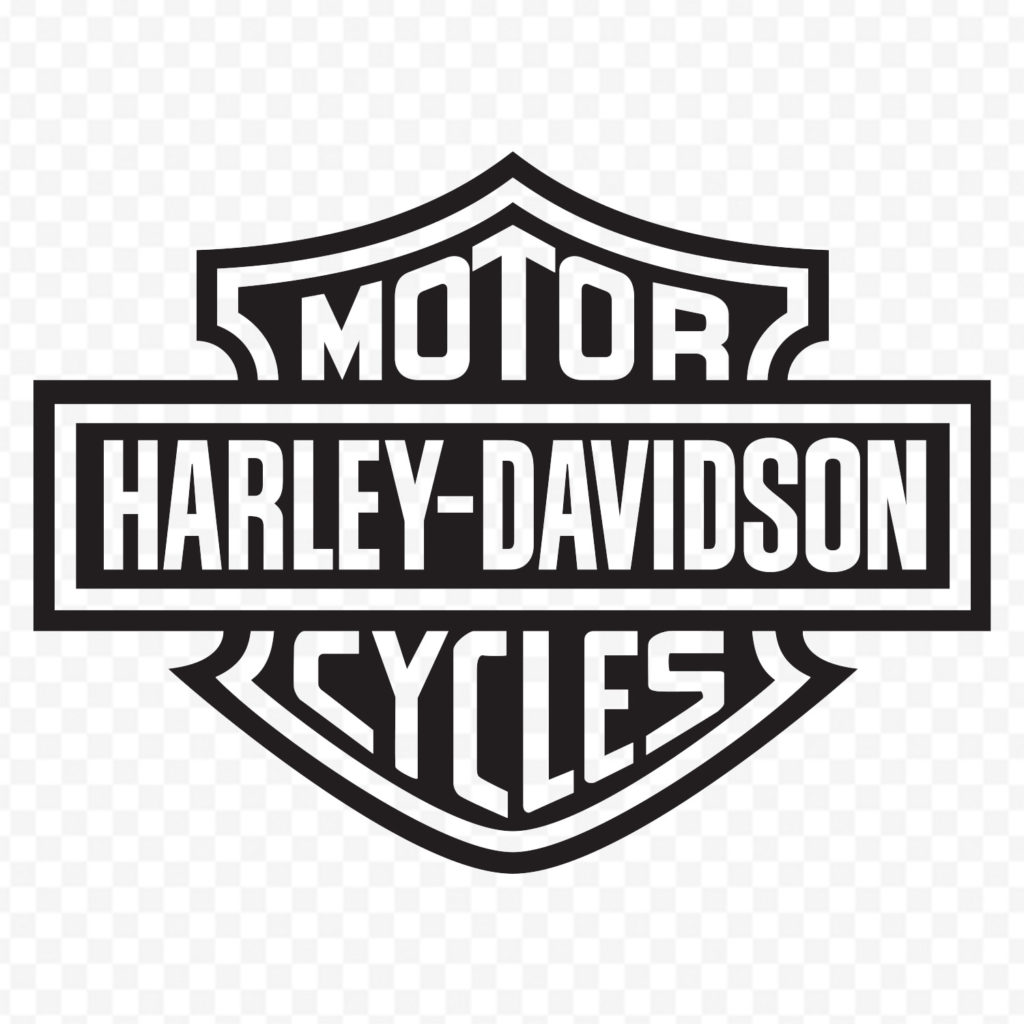 Harley Logo Classique Noir Et Blanc