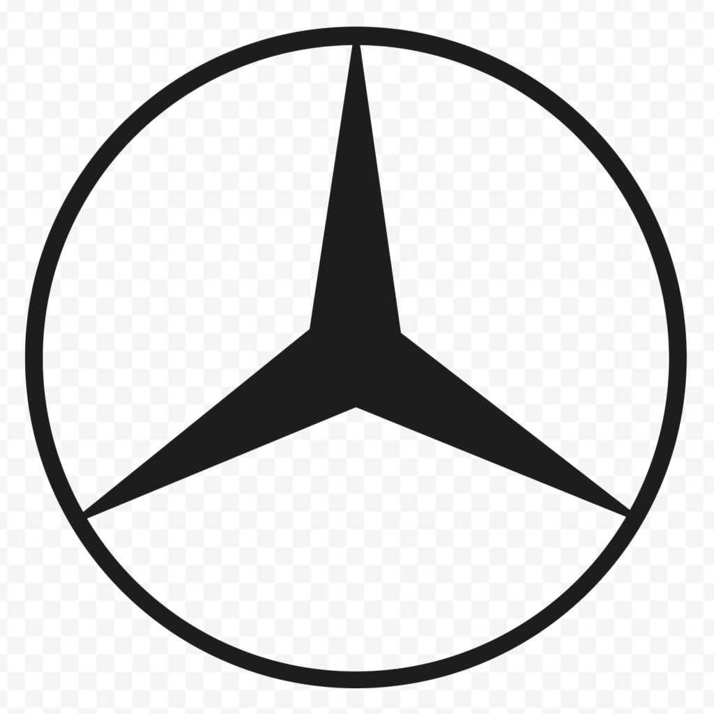 Logo Mercedes Benz Noir