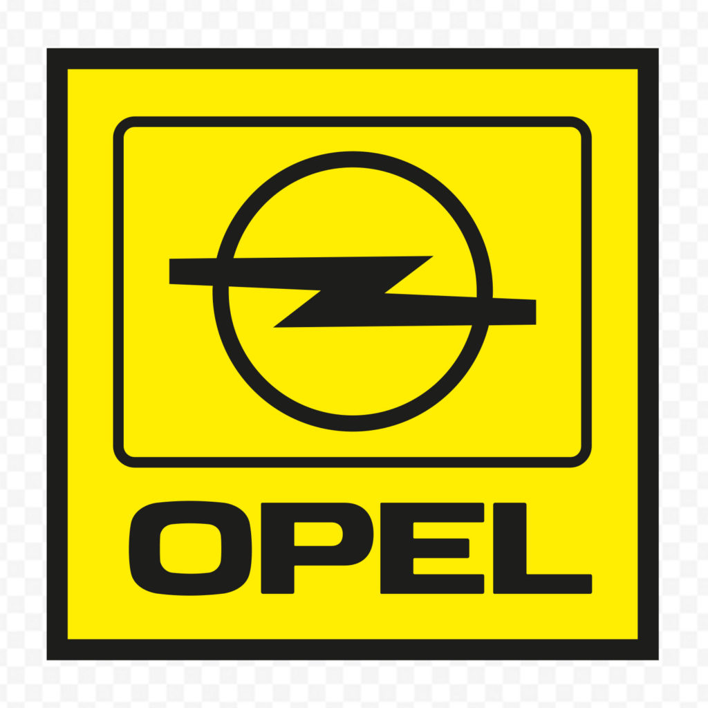 Logo Opel Plaque Vintage