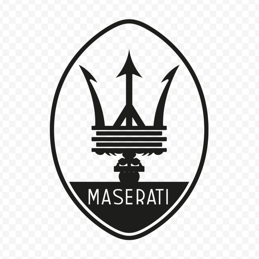 Maserati Logo Noir