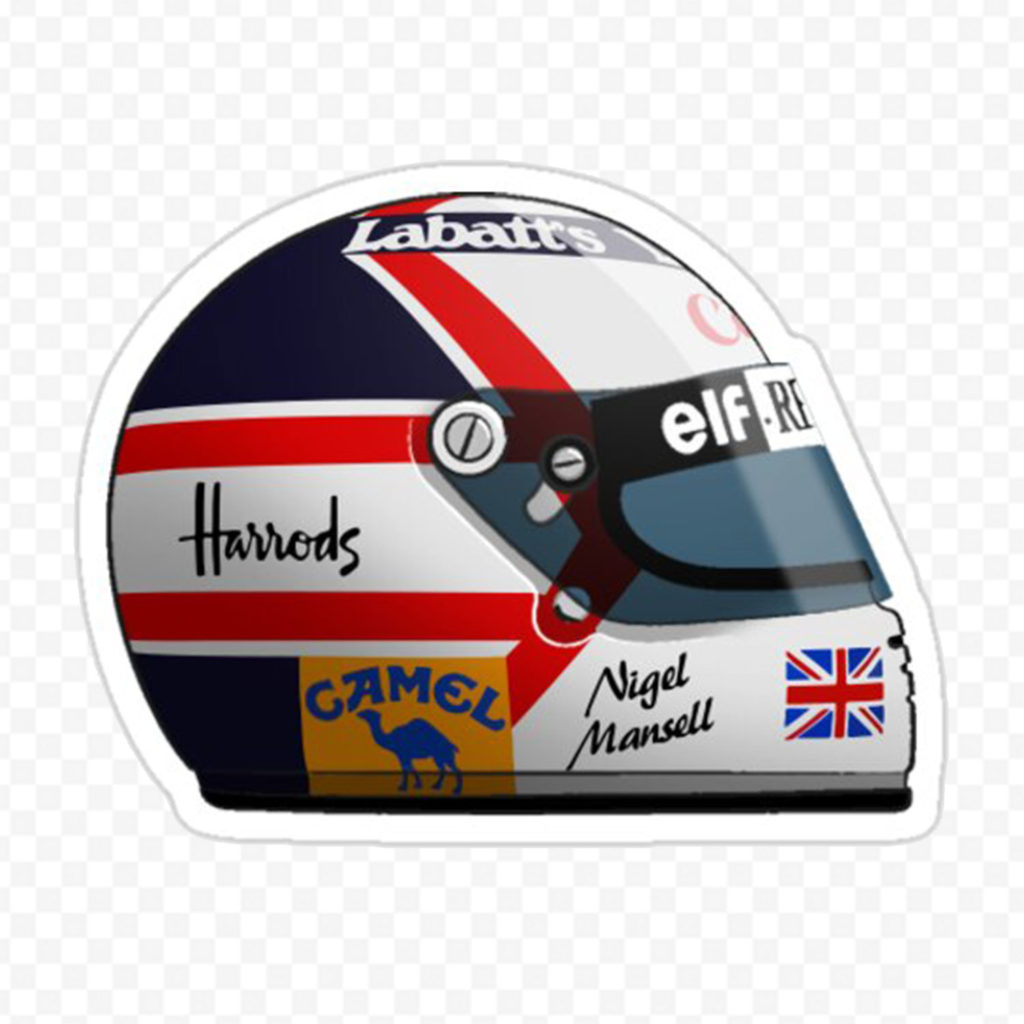 Nigel Mansell Casque