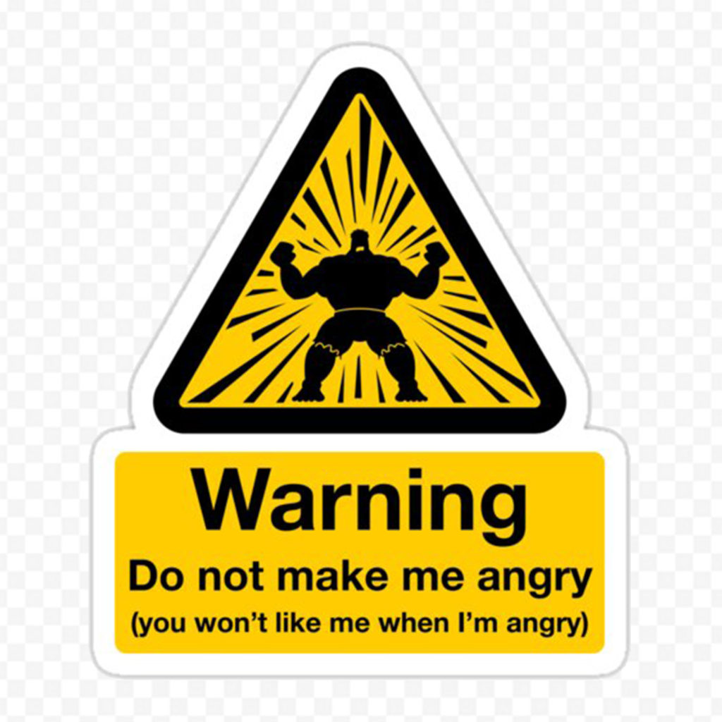Warning Hulk