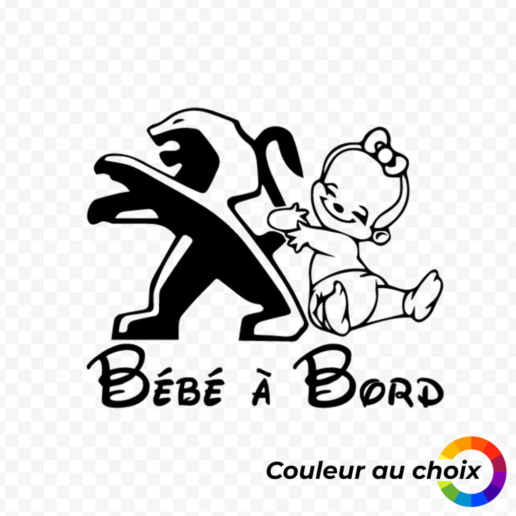 Bébé à Bord - logo Peugeot