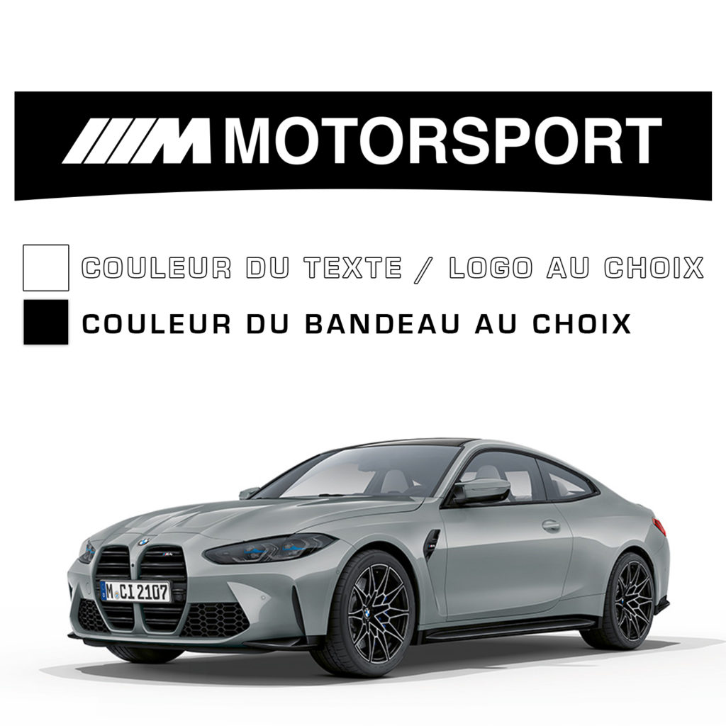 Bandeau BMW M Motorsport