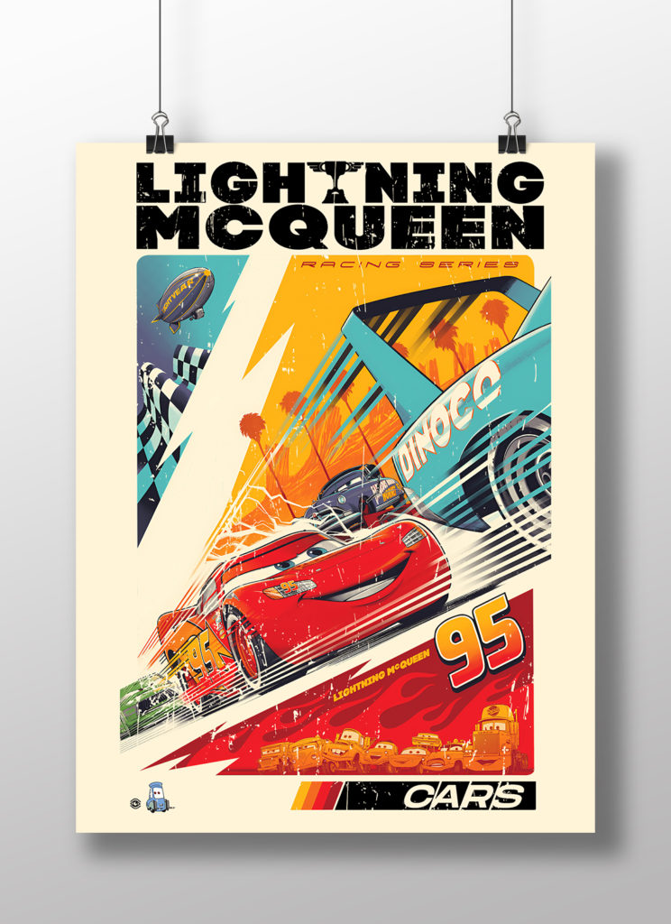 Poster Cars 3  - CARS RACING SERIES