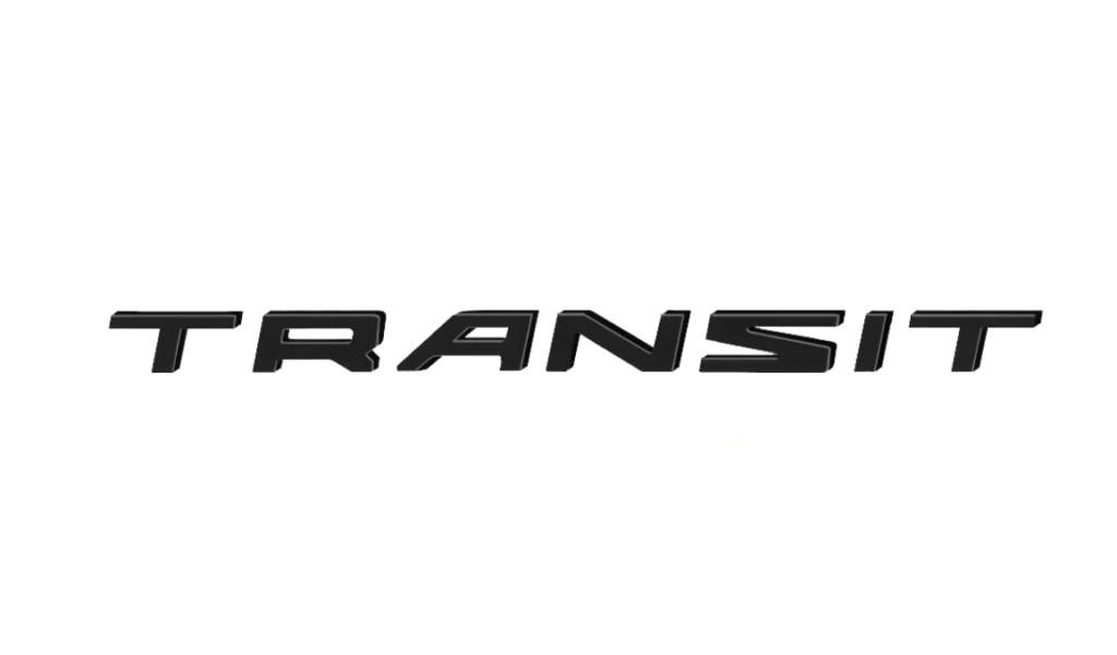 TRANSIT LOGO 3D NOIR Mat