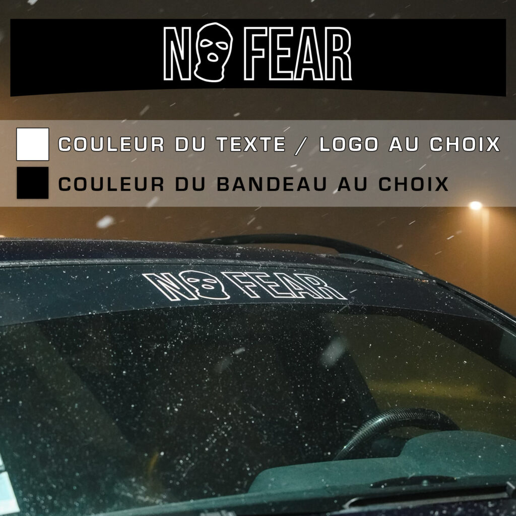 Bandeau NO FEAR CAGOULE