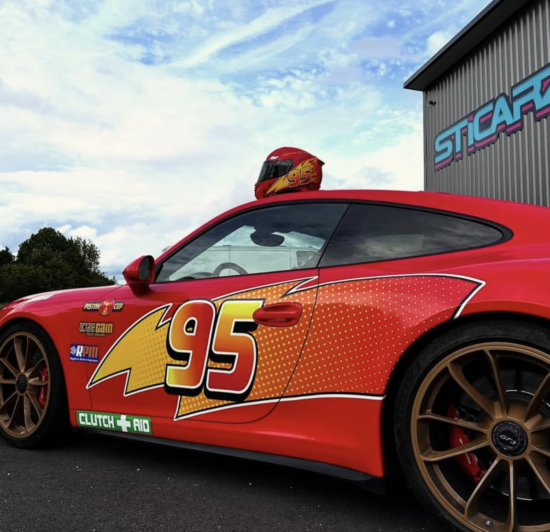 Lot de stickers - kit déco Flash McQueen (sur mesure) – Image 2