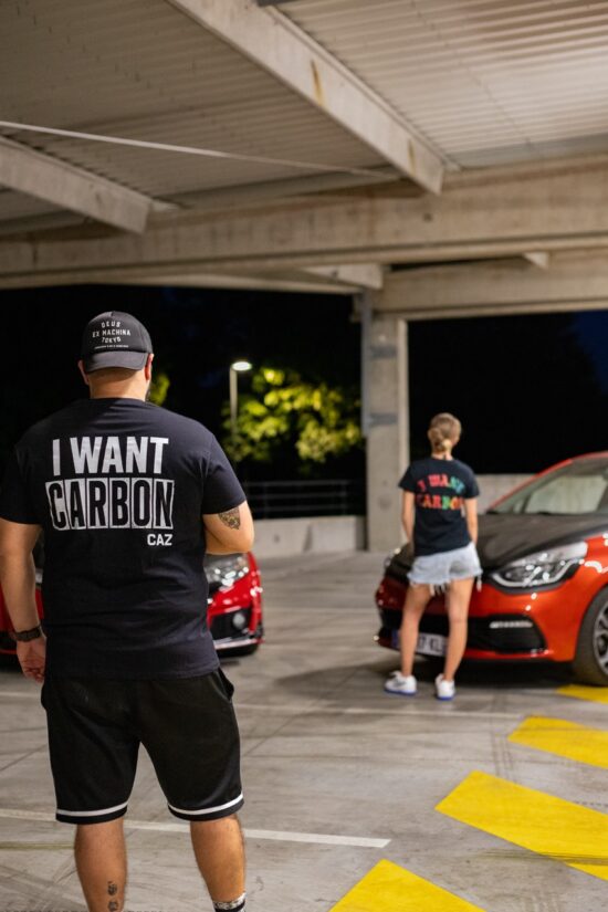 T-Shirt CAZ - I Want Carbon Noir – Image 3