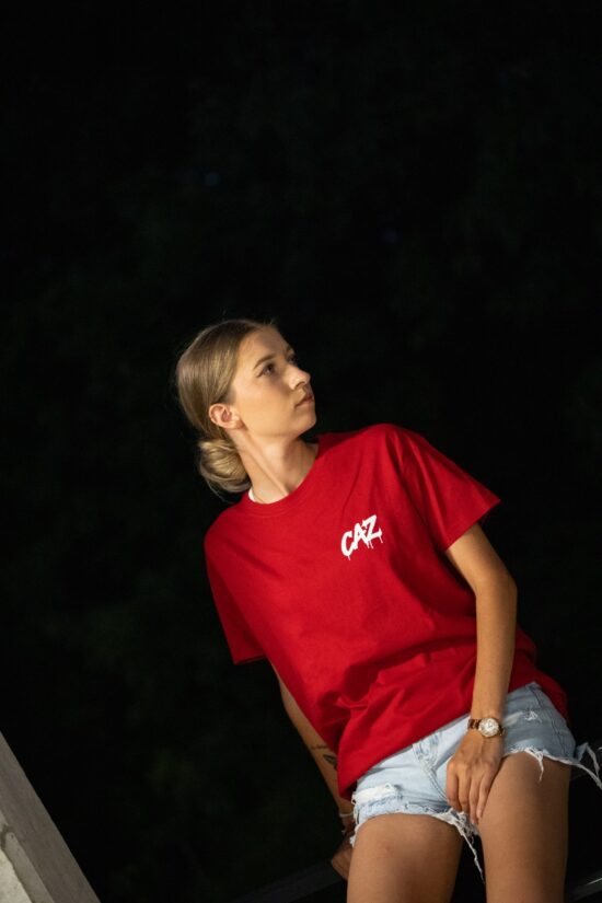 T-Shirt CAZ - Rouge – Image 2