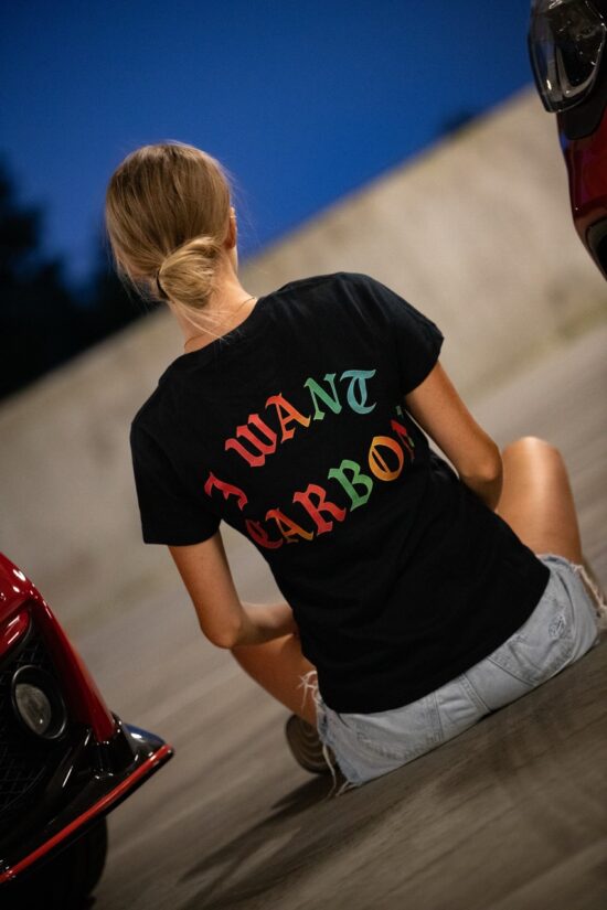 T-Shirt CAZ - I Want Carbon Color – Image 4
