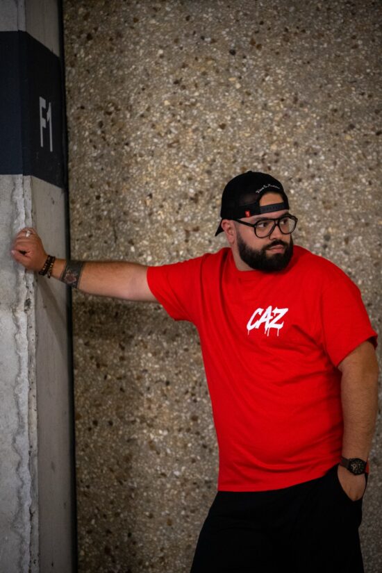T-Shirt CAZ - Rouge – Image 4