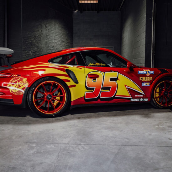 Lot de stickers - kit déco Flash McQueen Cars 3 (sur mesure) – Image 5