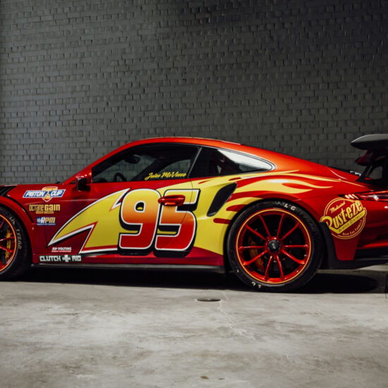 Lot de stickers - kit déco Flash McQueen Cars 3 (sur mesure) – Image 3