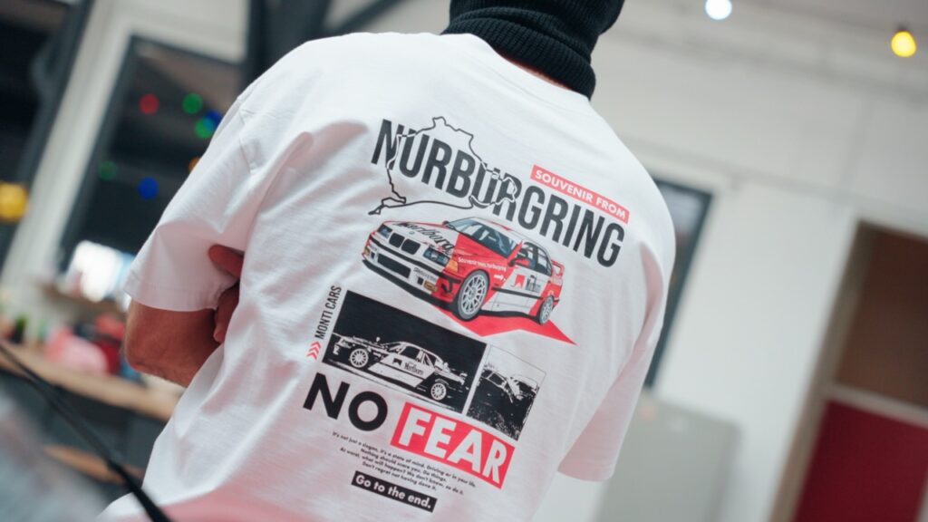 T-shirt NO FEAR - E36 Nurburgring