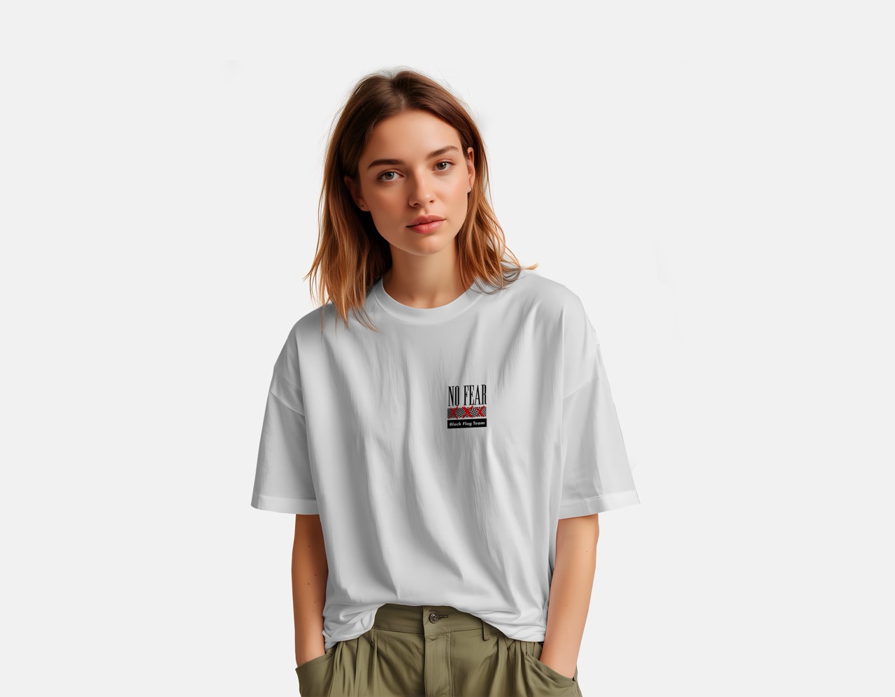 T-shirt NO FEAR - Black Flag Team – Image 6